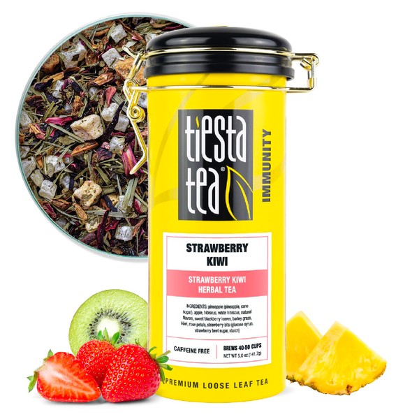Tiesta Tea - Strawberry Kiwi Herbal Tea | Loose Leaf