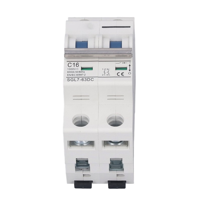 DC Miniature Circuit Breaker Pa66 Quick Response Arc Extinguishing PV