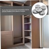 Mipcase 20pcs Stainless Steel Round Vent Covers for Shoe Cabinets
