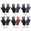 Snooker Player Gloves,Anti-Slip Billiard Gloves,Comfortable 3 Finger Snooker Player Gloves