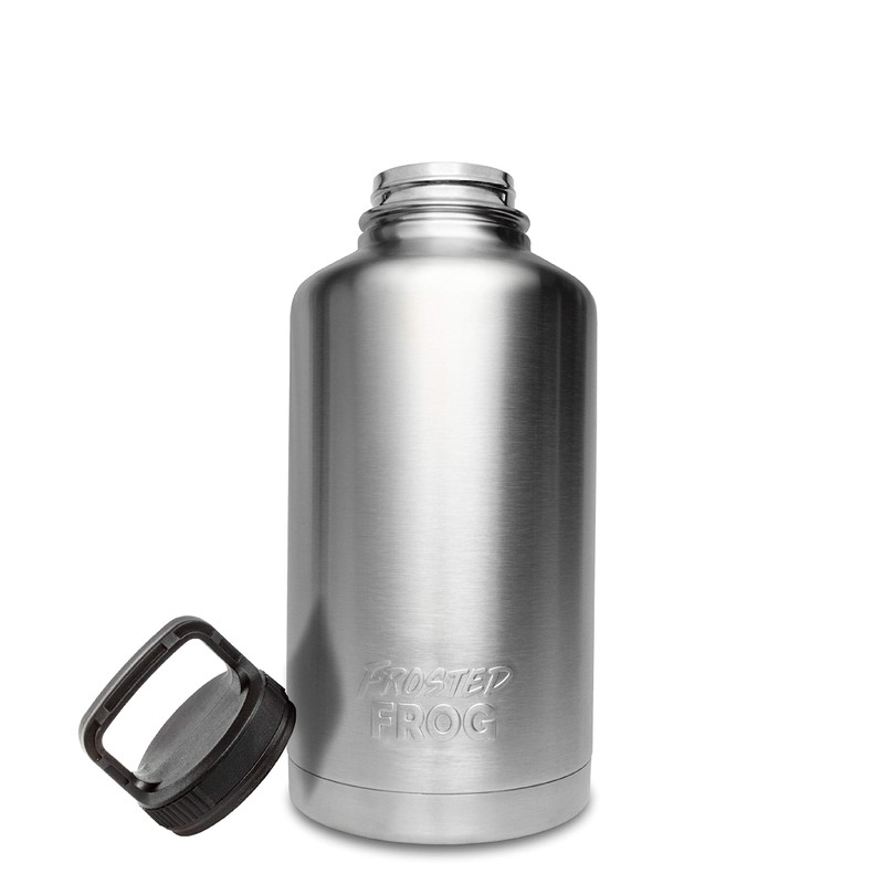 Frosted Frog 64OZ Vacuum Insulated Stainless Steel Water Bottle Double