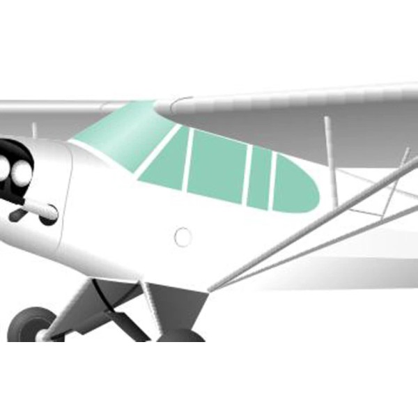 n/a Window Set for Giant 1/3 Scale Piper Cub