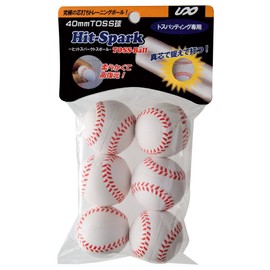 UNIX BX74-42 Baseball Practice Supplies Training Balls Hit Spark (Pack of 6)