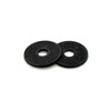 Rubber Penny Washers Black M6 x 25mm, 7mm Inner Diameter