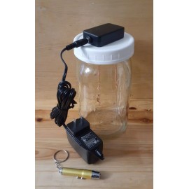 Simple Health Products 12Ga Colloidal Copper Generator 99.9% Simple Health Products Mason- Jar Included