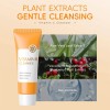 Vitamin C Facial Cleanser, Hydrating Face Wash Gently Deep