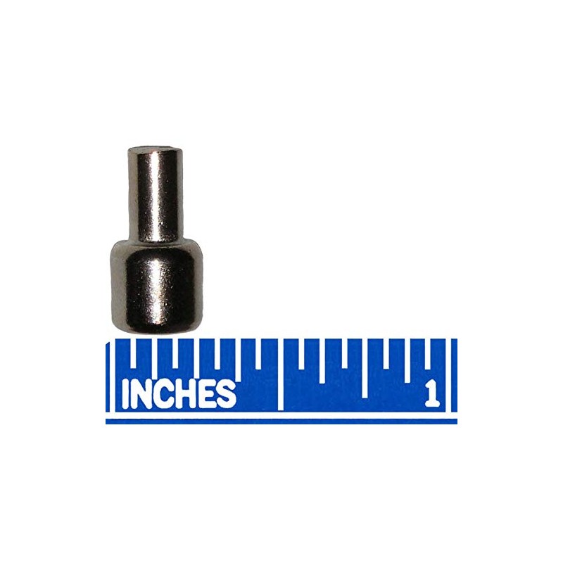 5mm x 8mm x 16mm Long Chrome Shelf Support Rest