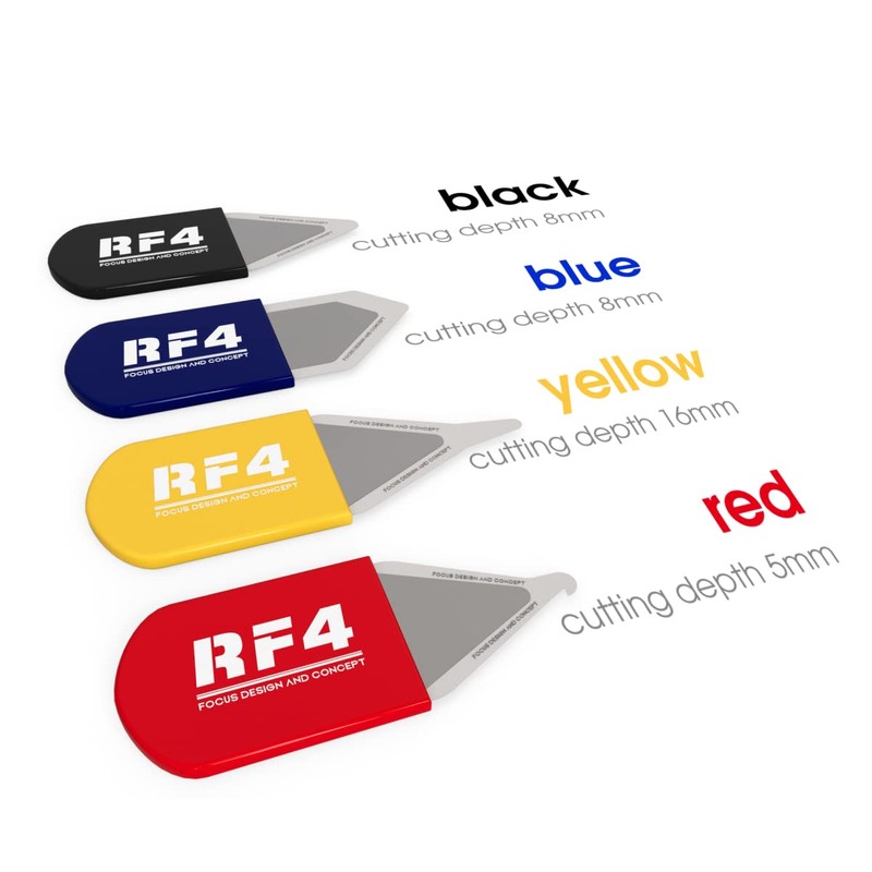 fonefunshop RF4 Specialist 4 Piece Prying Tool Set Compatible with