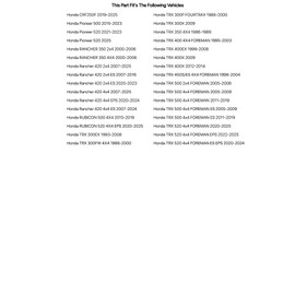 Tusk First Line Oil Filter 5 Pack For Honda TRX 520 4x4 FOREMAN 2020-2024