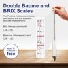 Maple Syrup Hydrometer Test Cup Kit, Maple Syrup Density Kit,