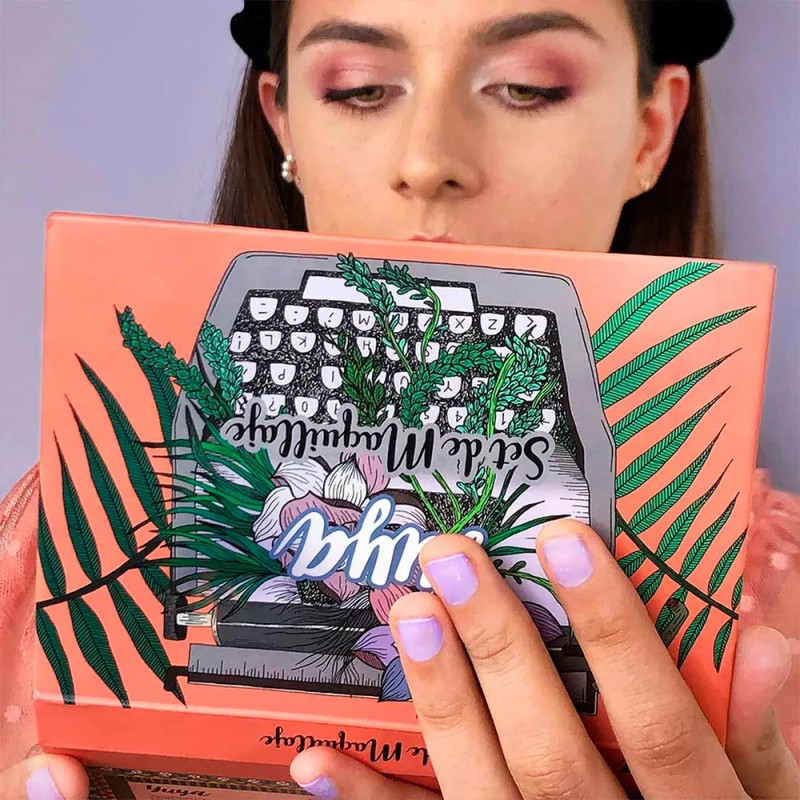 Yuya Maquinita Set Maquillaje 4 en 1 Rostro Con Brochas