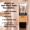 e.l.f. Soft Glam Foundation, Medium Coverage, Long-Lasting & Buildable Foundation