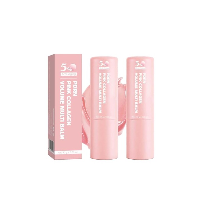 PDRN Pink Collagen Volume Multi Balm Stick, Volufiline Collagen Wrinkle