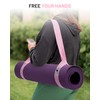 Slim Panda Yoga Mat Straps for Carrying,Adjustable Yoga Mat Carrier,Multiple