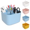 Minicoco Storage Box Multipurpose Table Organiser Cleaning Caddy with Handle