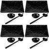 Didaey 16 Pcs Sushi Plate Set for Four, 4 Japanese