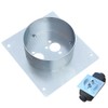 Hojalis Diesel Heater Mounting Plate, 60mm High Diesel Heater Mounting