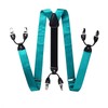 HISDERN Men's Braces Extra Strong with 6 Clips in Y-Shape
