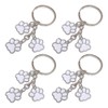 JIHUOO 4 Pcs Cute Cat Dog Claw Charms Cat Paw