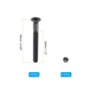 PATIKIL Skateboard Hardware Kit 2-5/8", 8pcs Carbon Steel Grade 8.8