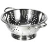 IBILI Colander with Stand 24 cm of Stainless Steel, Silver