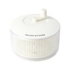 DELISH KITCHEN Pearl Metal Spinner, Salad Spinner, Vegetable Drainer CC-1849
