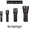 Magnetic Base Mount Flashlight Mounting Brackets Flashlight Holder - Strong
