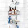 SMARTAKE Hanging Shower Head Caddy, Rustproof Bathroom Shower Shelf Organizer,
