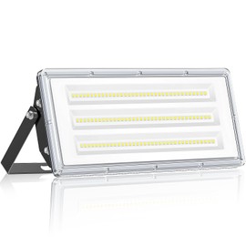 YIQIBRO LED Outdoor Spotlight 100 W, 10000 LM Super Bright LED Floodlight Outdoor Spotlight LED Waterproof IP67 7000 K Outdoor Spotlight LED Headlight with LED Transformer 85-265 V for Garden Garage
