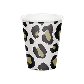 Creative Converting Leopard Paper Cups, 8 ct