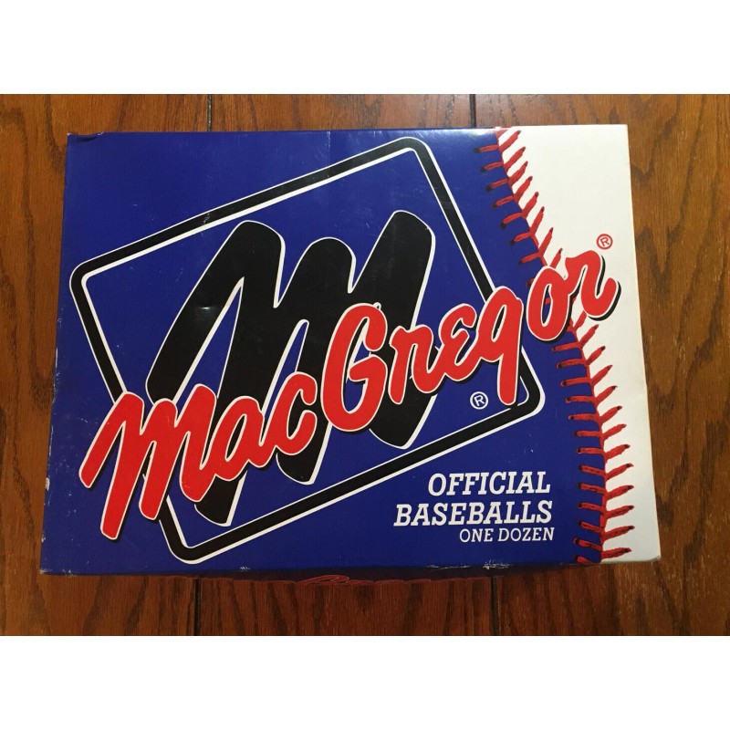 MacGregor 1 Dozen 76c MacGregor Little League Baseballs MCB76CXX