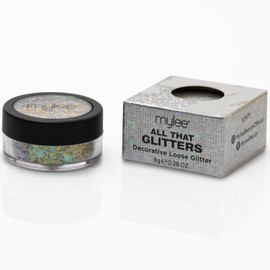 Mylee All That Glitters [Fearless] - 101 Glitter Colour Choices - DIY Nail Decoration, Holographic Dust Powder - Ideal for Nail Art & Crafts