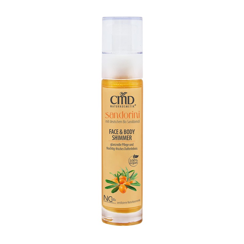 CMD Naturkosmetik Sandorini Face & Body Shimmer 50 ml