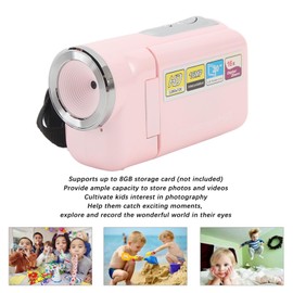 Kids Camcorder, 16MP 1080P HD Portable Digital Video Recorder with 16X Digital Zoom, 2" TFT LCD Screen for Kids Boys Girls YouTube DV Video Camcorder