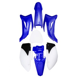 TDPRO Plastic Fender Fairing Kit for TTR-R110E Pit Dirt Bike (Blue)