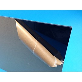 Black Plexiglass Sheet - 1/8" Thick Cast (18" x 36")