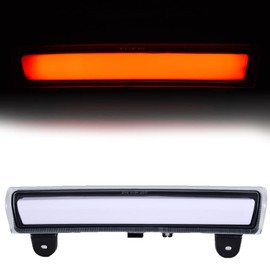 GRAND ORANGE 3rd LED Tail Brake Light Replacement for Chevy Suburban Tahoe GMC Yukon XL 2000-2006 Stop Tail Lamp White Lens 01 02 03 04 05