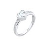Elli 602441312 925 Silver Ring white