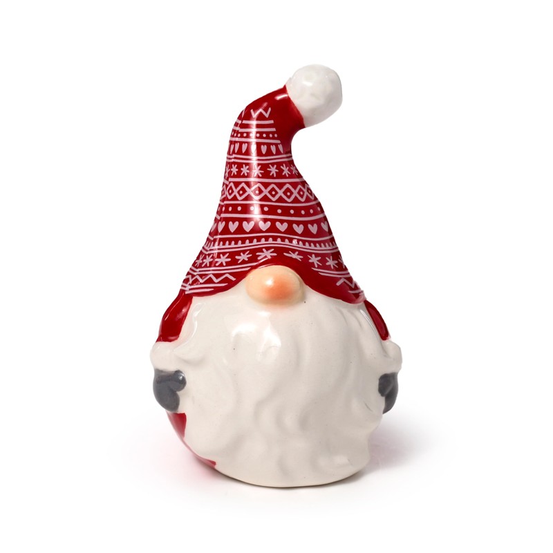 Puckator Scandi Christmas Gonk Ceramic Salt and Pepper Set