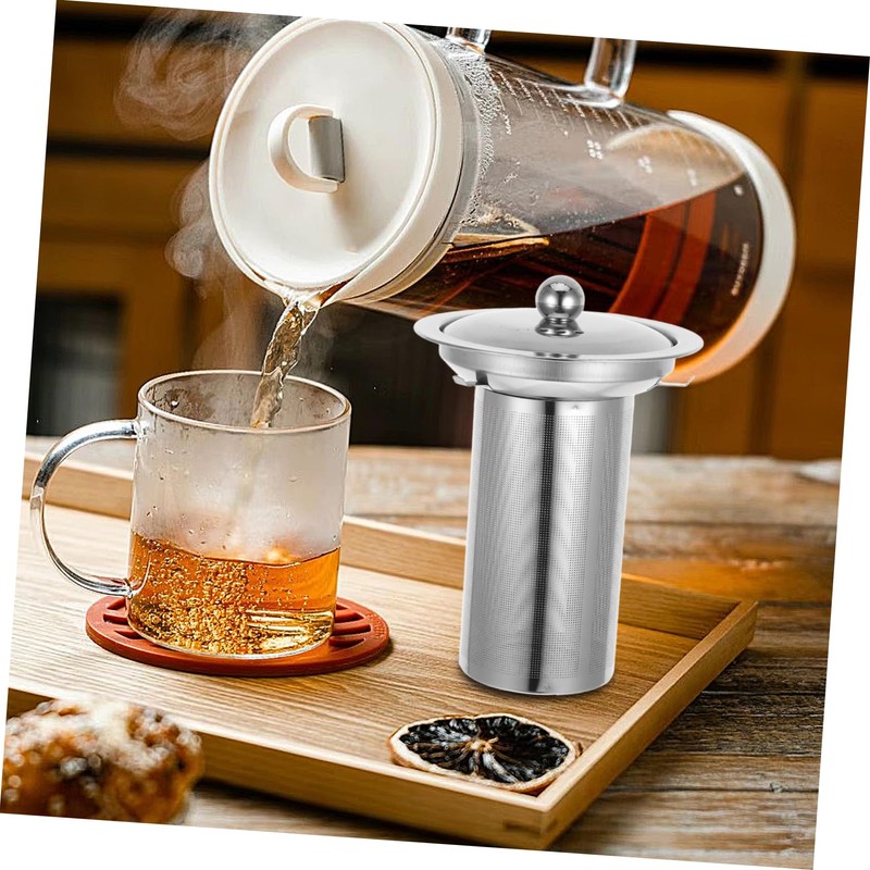 Mobestech Stainless Steel Tea Strainer Portable and Reusable Fine Mesh