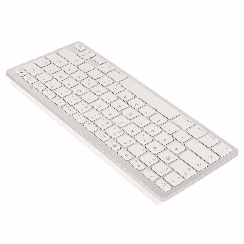 Wireless Keyboard Portable Universal Slim Silent Wireless Bluetooth German Keyboard