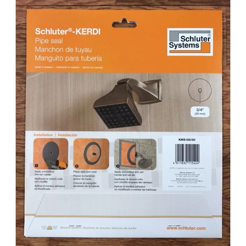 Schluter Kerdi Pipe Seal 3/4"