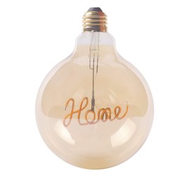 New Lights Vintage Globe Edison Bulb, Home, 4W Decorative Amber Light Bulb, G125 LED Filament Bulb, Dimmable, 2200K Warm White, E26 Base