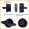 Hydrogarden Pack of 50 Micro-Drip System Series Dripper Pressure Regulating