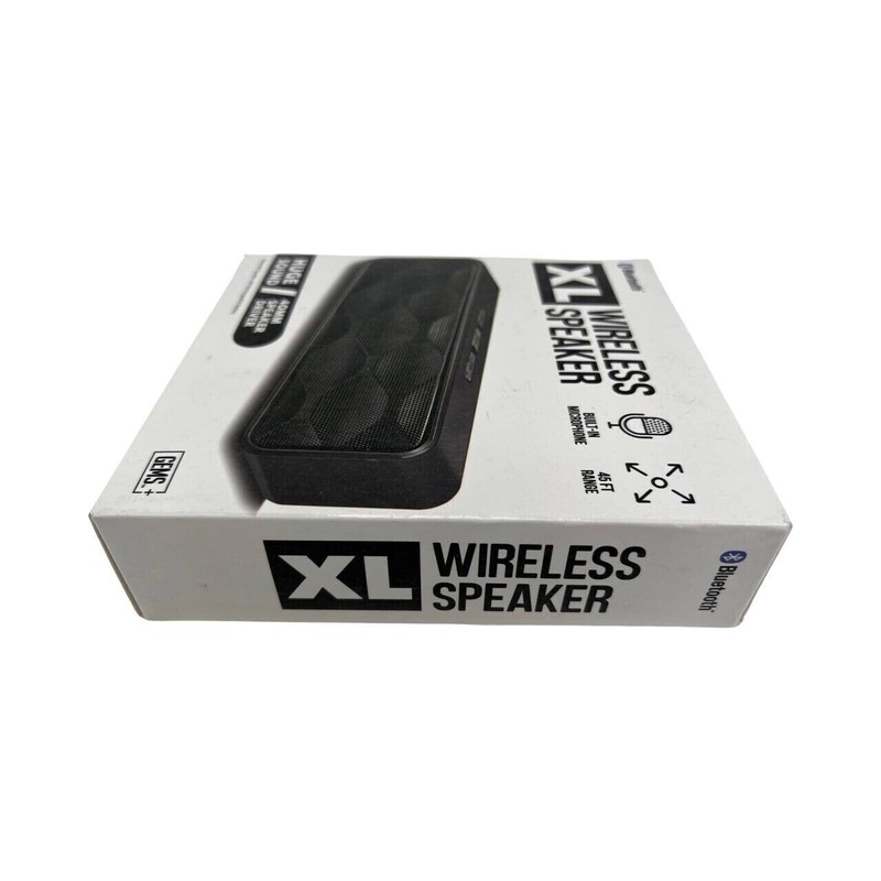 Gems Wireless Bluetooth Speaker - Black