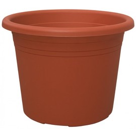 Geli Cylindro Round Plastic Thermo Flower Pot, 30 cm