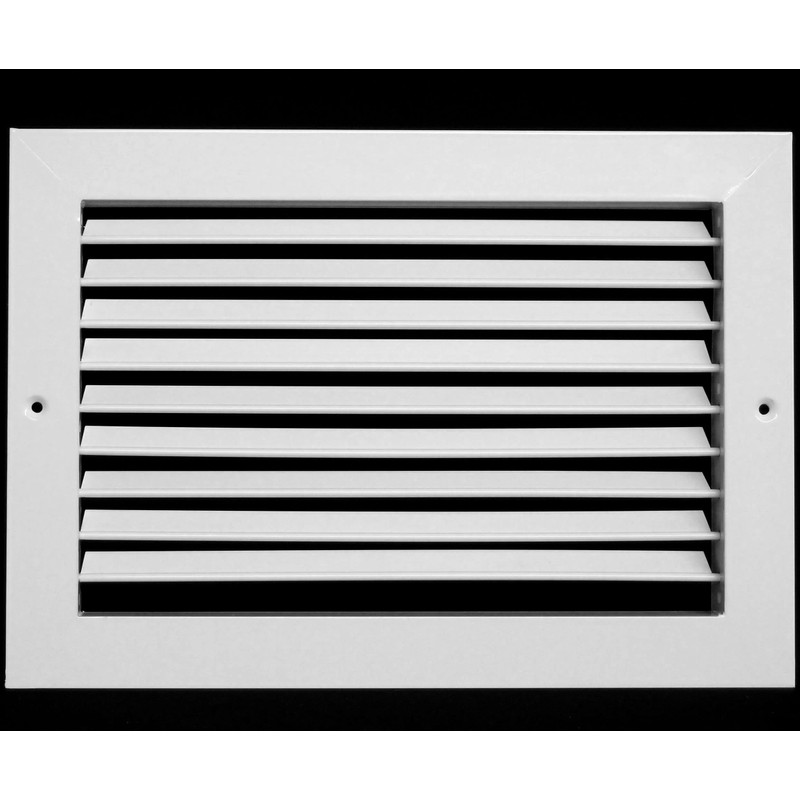 14"w X 8"h Aluminum Adjustable Return/Supply HVAC Air Grille -