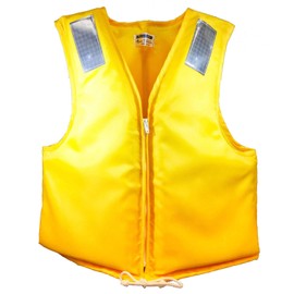 Japan 船具 that's why (Preserver Life Vest/Life Jacket) Solid Type Vest Type NS – 10Z – 2 Yellow Item Number: 36267