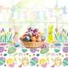 Easter Table Cloth,Easter Decorations,Easter Wipe Clean Table Cloth,Egg Chick PVC