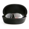 Gearbox Vision Eye Protection with Hard Case, Black Frame/Clear Lens